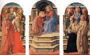 Fra Filippo Lippi The Coronation of the Virgin oil painting artist